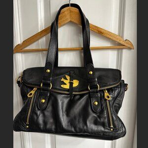 Marc by Marc Jacobs Black Petal to the Metal Handbag